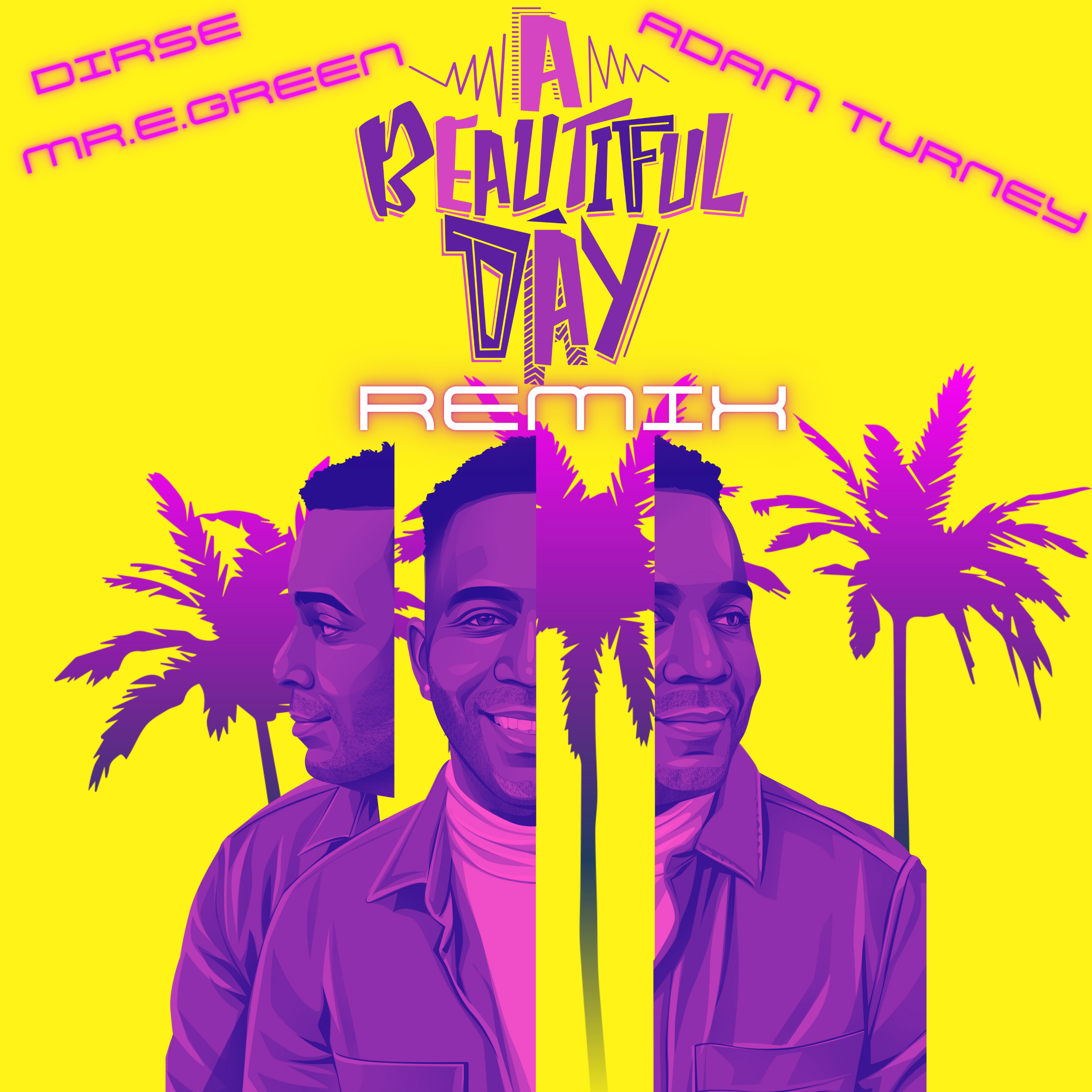 A Beautiful Day Remix Artwork